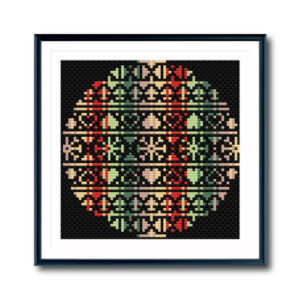 Christmas Sampler Cross Stitch Pattern