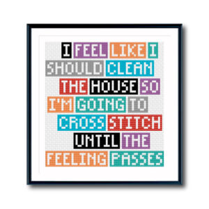 Housekeeping Cross Stitch Pattern