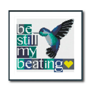 Be Still Cross Stitch Pattern
