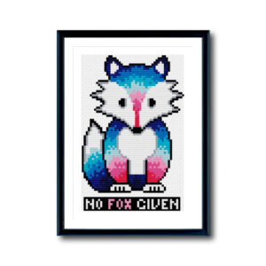 Felicia Fox Cross Stitch Pattern