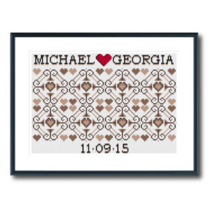 Harmony Sampler Cross Stitch Pattern