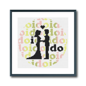 I Do Too Cross Stitch Pattern