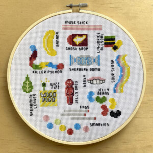 Lolly Jar Cross Stitch Kit