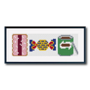 Morning Tea Cross Stitch Pattern