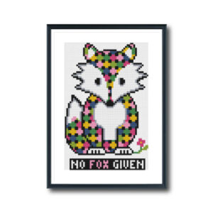 No Fox Given Cross Stitch Pattern
