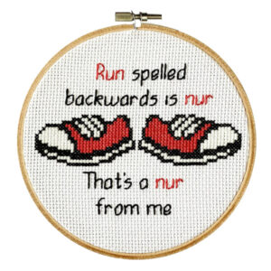 Anti Runner Cross Stitch Pattern