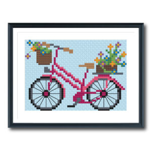On Ya Bike Cross Stitch Pattern
