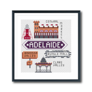 Adelaide Icons Cross Stitch Pattern