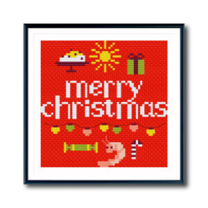 Aussie Christmas Cross Stitch Pattern