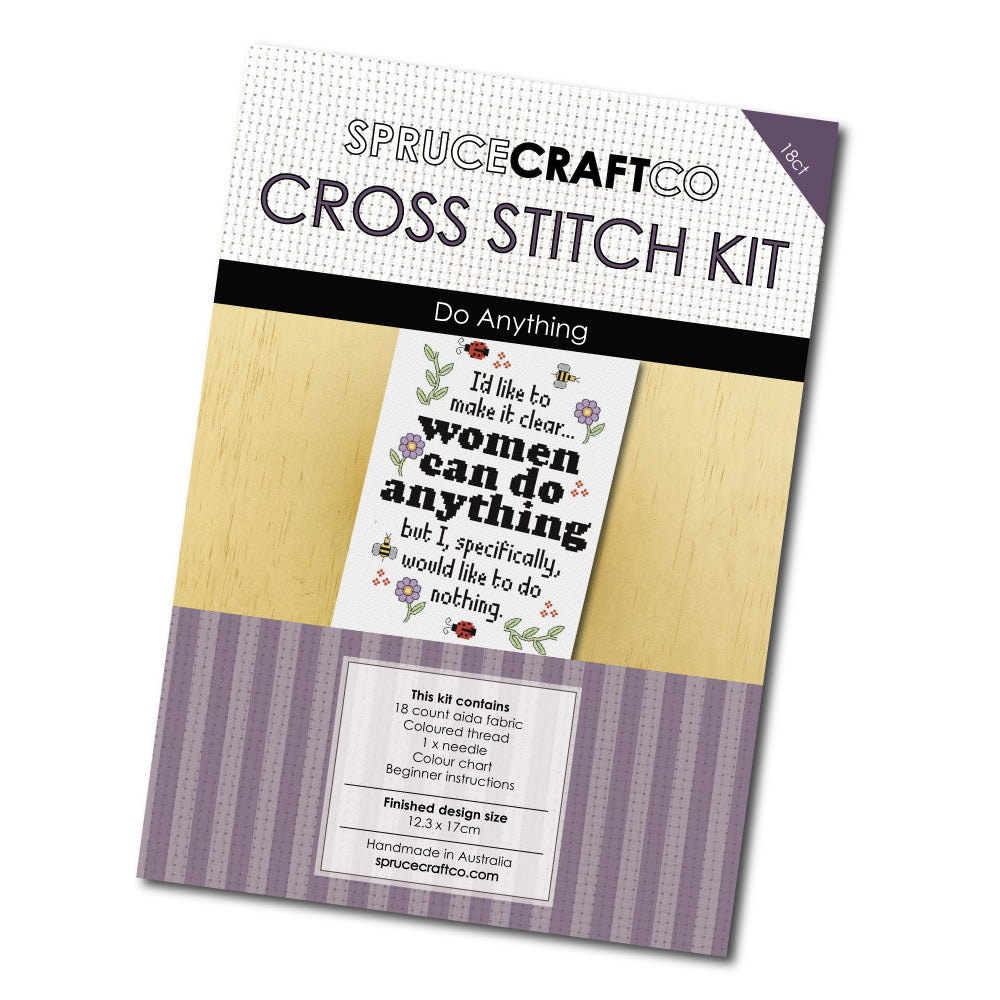 Do Anything Cross Stitch Kit - Image 2
